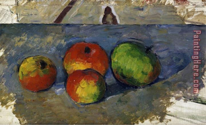 Paul Cezanne Four Apples Circa 1879 82